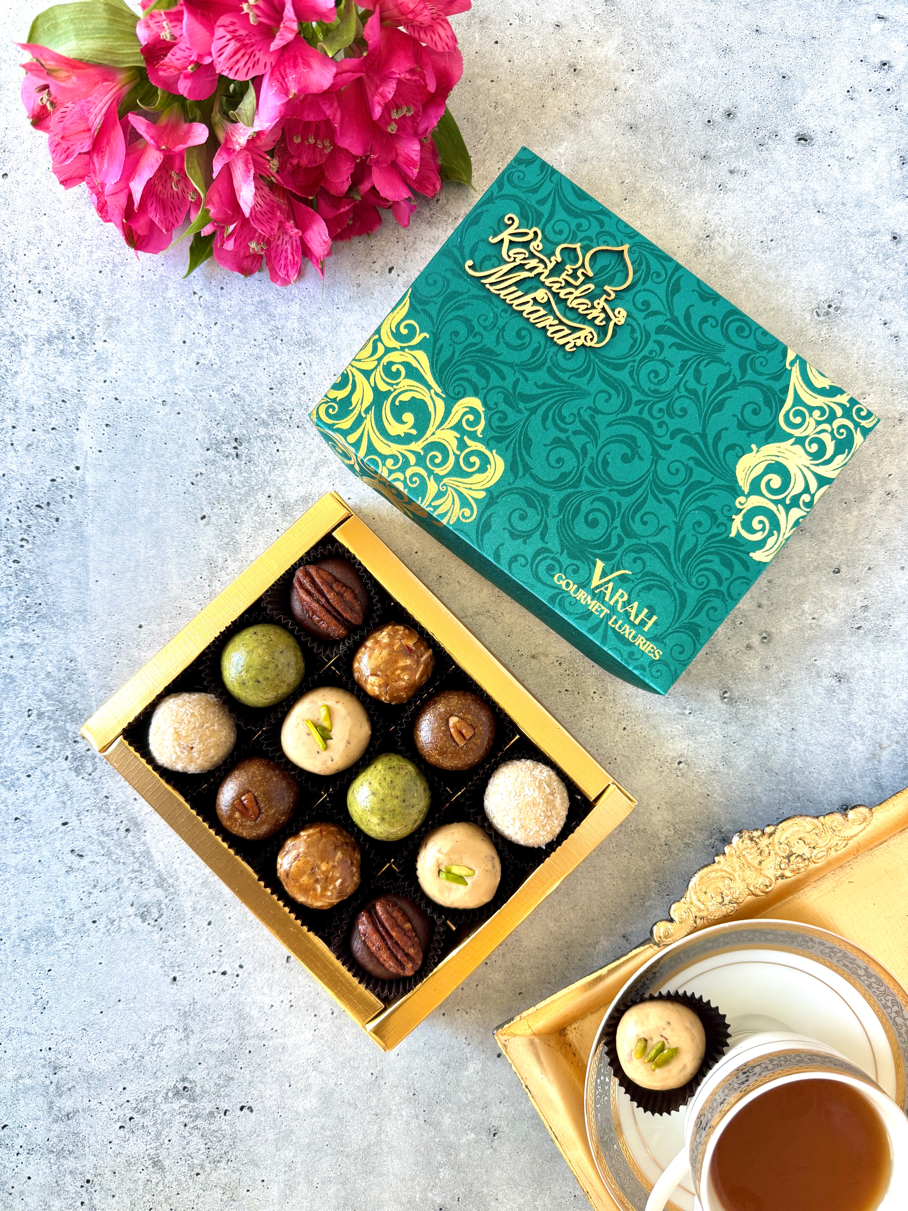 Varah Fruit & Nut Bites - Ramadan Gourmet Gift Box - Healthy Mithai