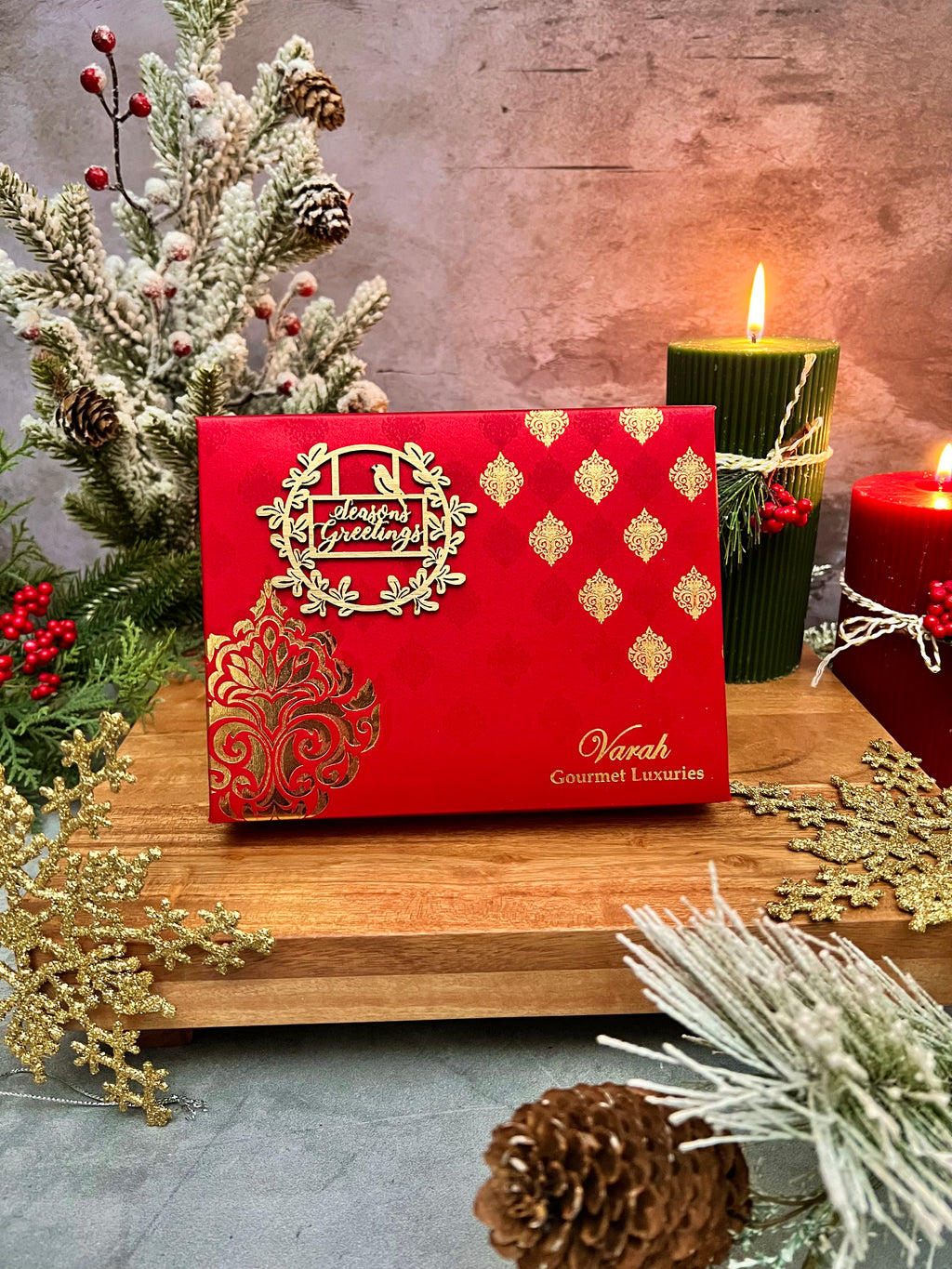 Seasons Greetings with Varah Medium Gift Box