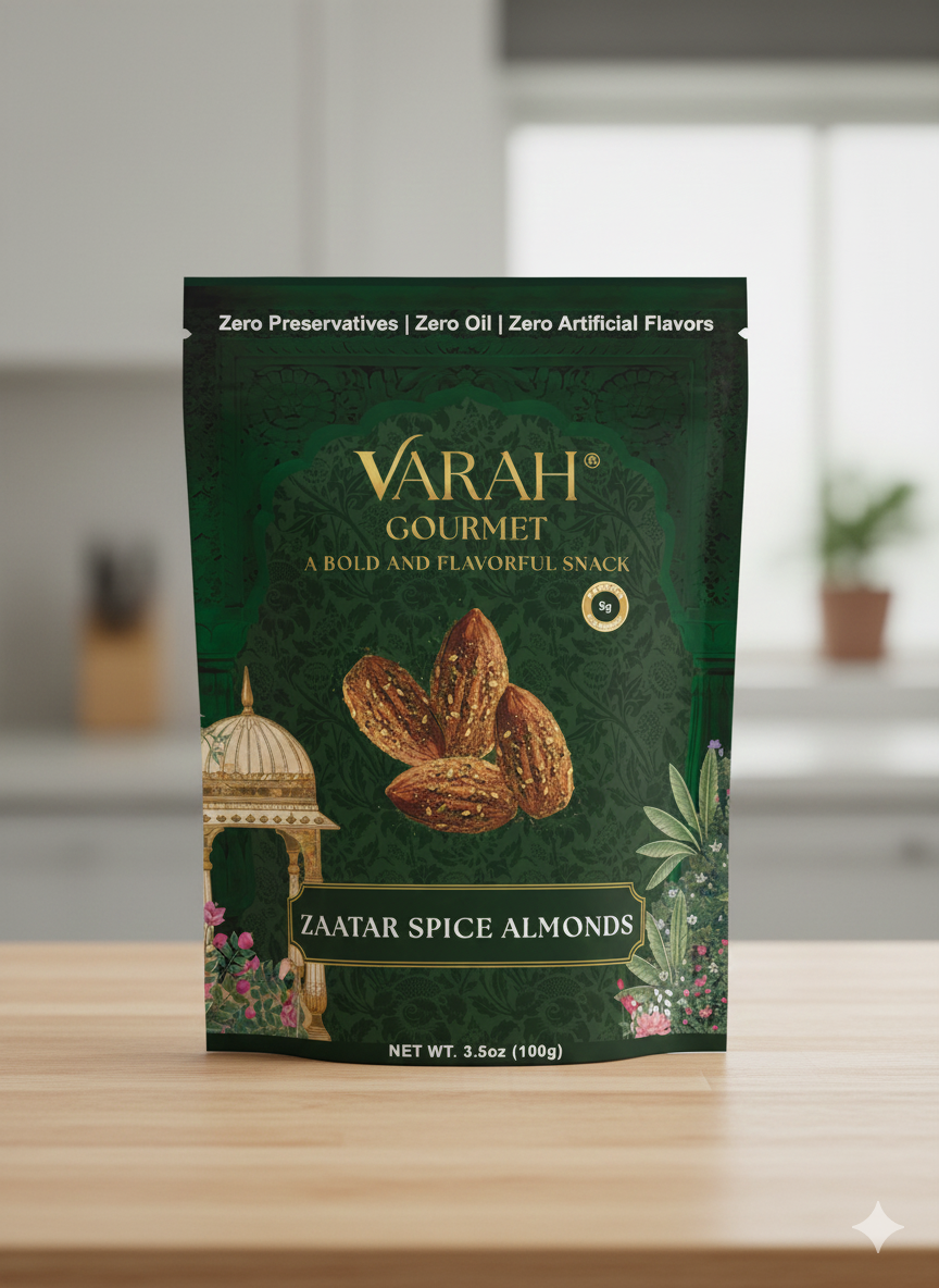Zaatar Spice Almonds - Middle Eastern–Spiced Roasted Almonds