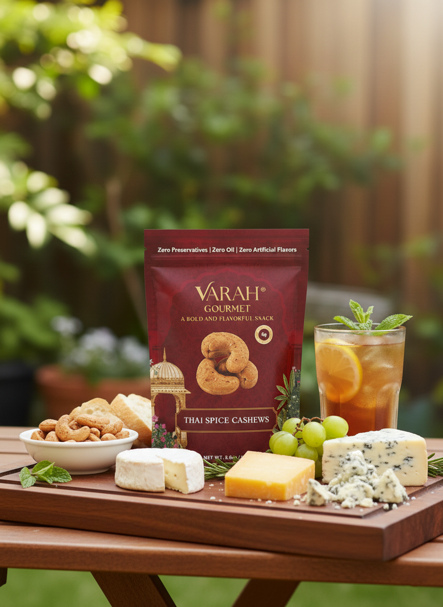 Thai Spice Cashews - Thai Red Curry–Inspired Roasted Cashews