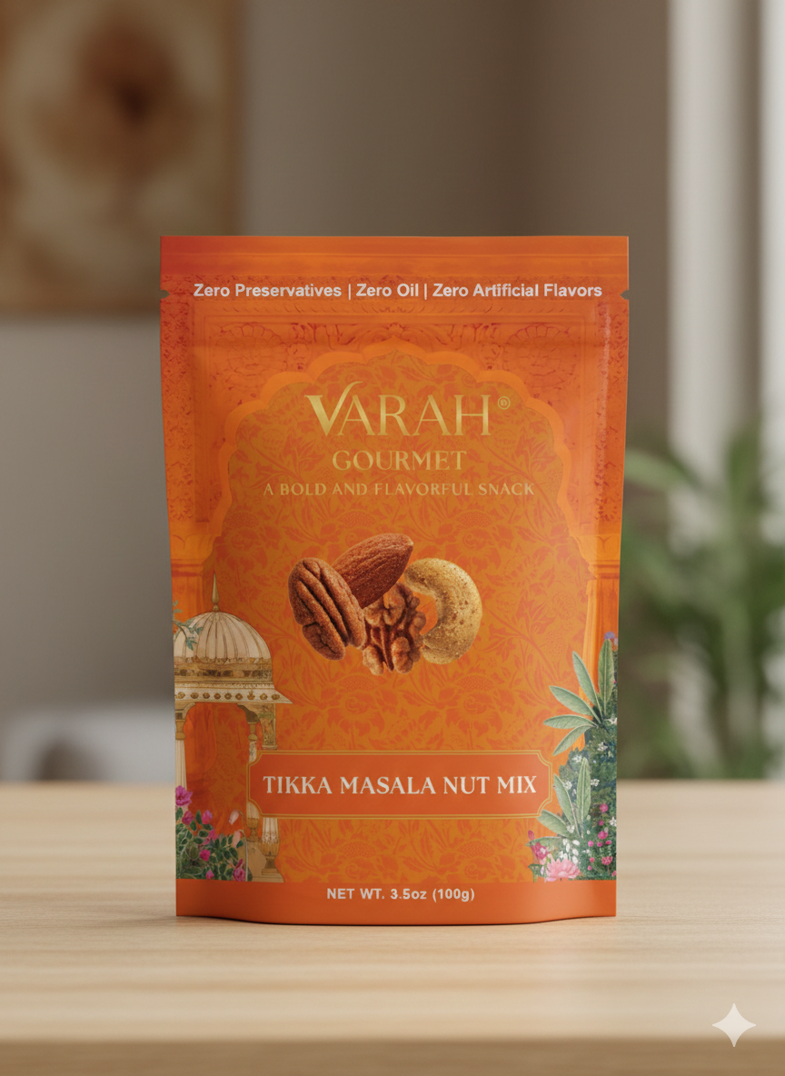 Tikka Masala Nut Mix - 2 Pack - Spiced Roasted Nuts