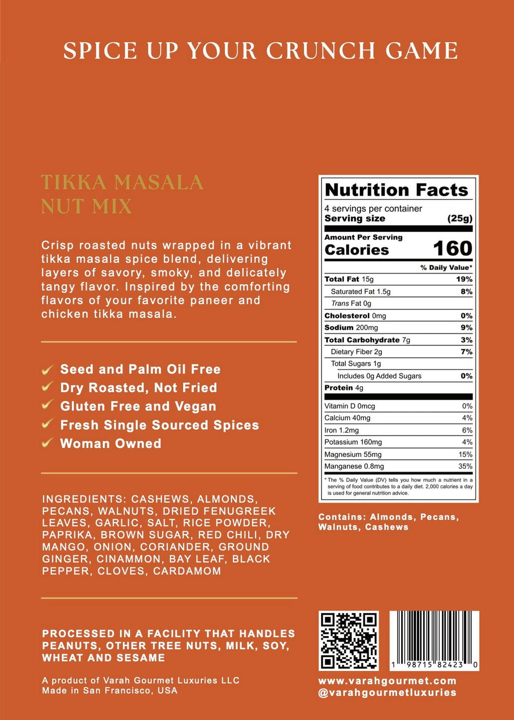 The Spice Route Trio - Global Snack Mixes