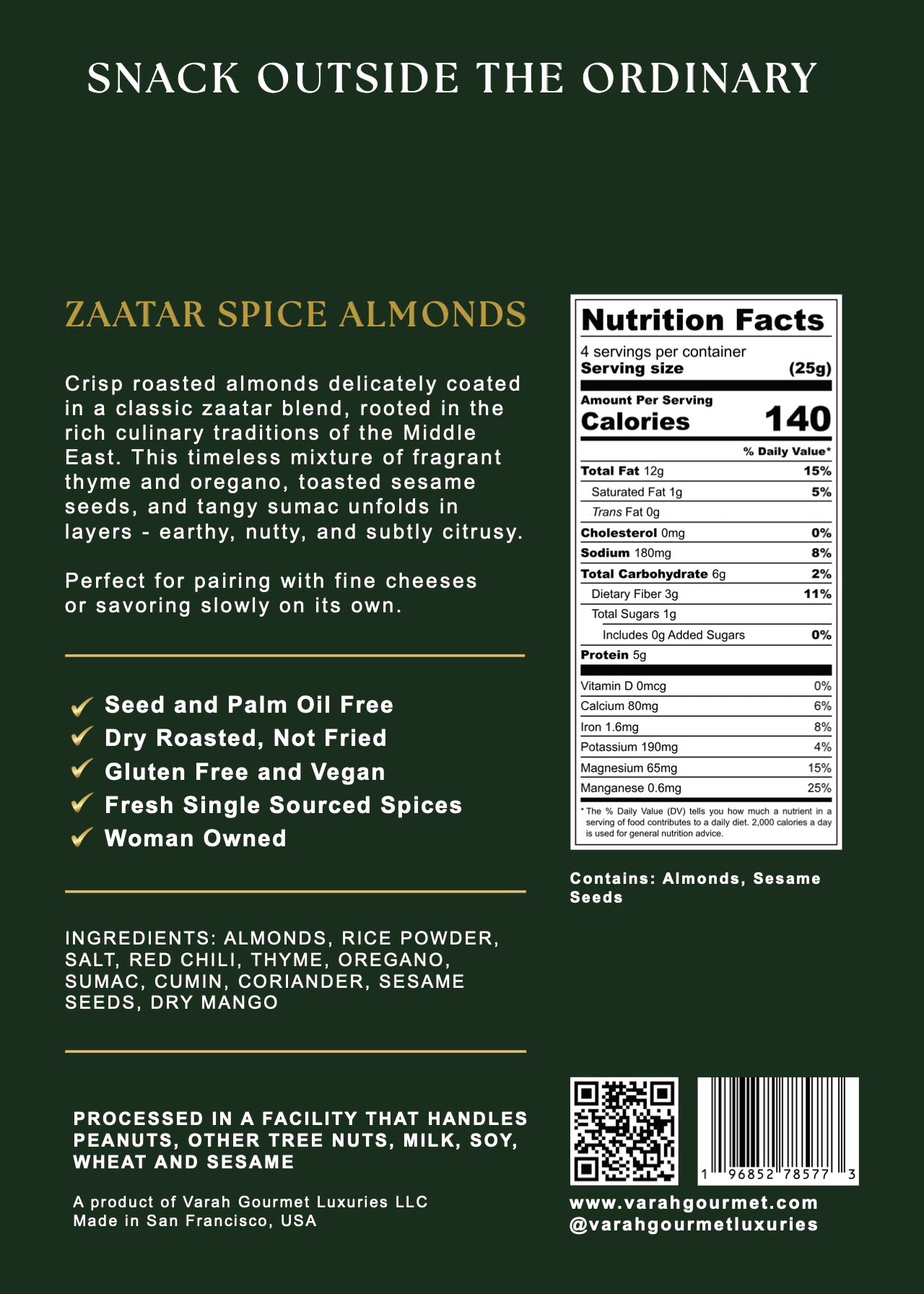 The Spice Route Trio - Global Snack Mixes
