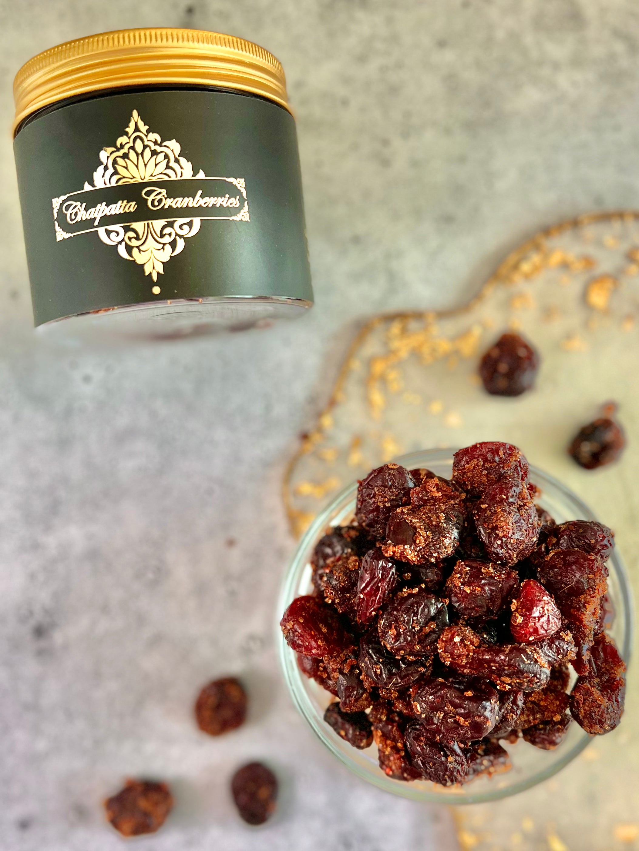 Spiced Cranberries - tangy, sweet and savory, with a hint of spice&nbsp;
